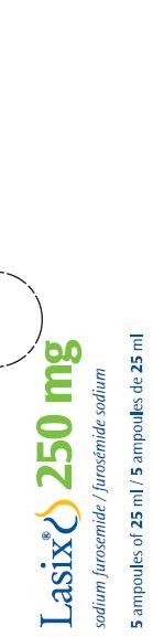 Lasix Ampoules 250mg*